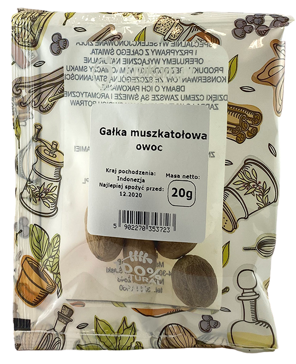 Gałka muszkatołowa owoc 20g