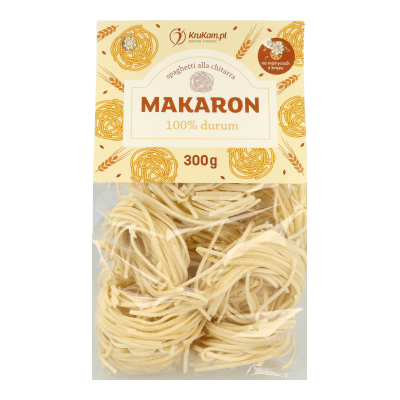 Makaron 100% durum spaghetti alla chitarra 300g