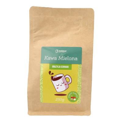 Kawa mielona Brazylia Cerrado laskowa 250g