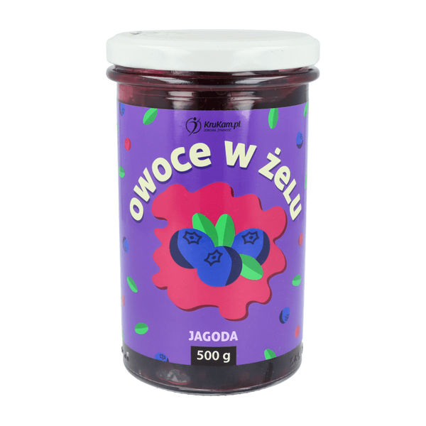 Frużelina Owoce w żelu Jagoda 500g