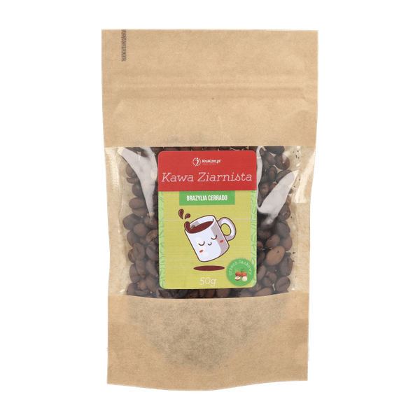 Kawa ziarnista Brazylia Cerrado laskowa 50g