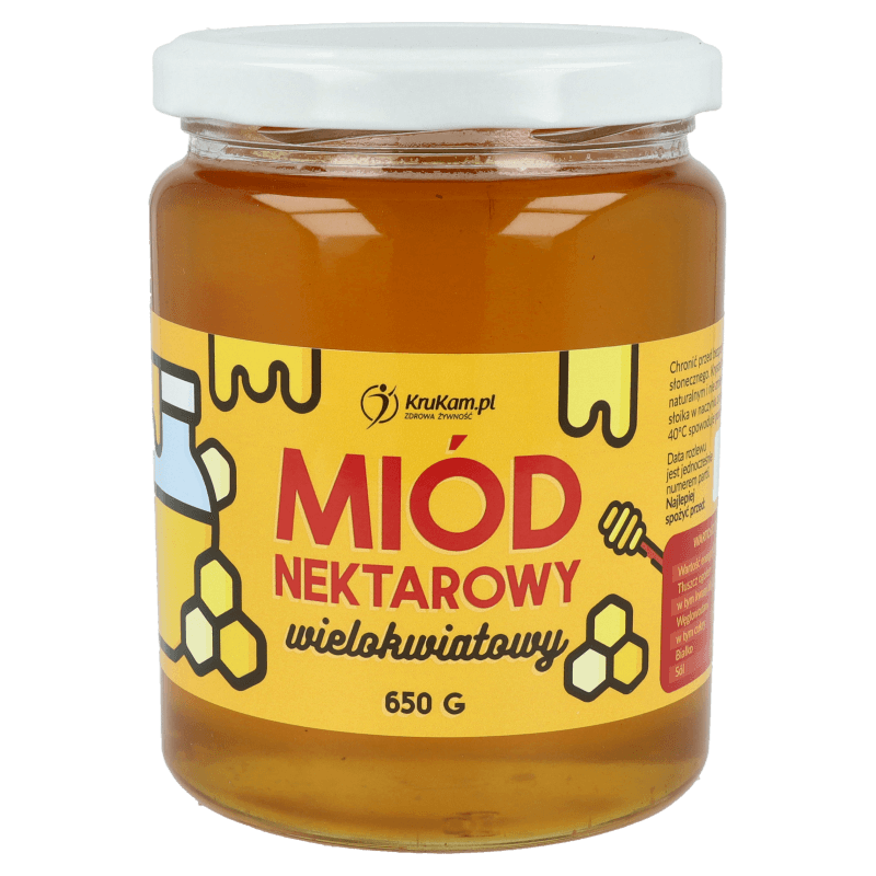 Miód nektarowy wielokwiatowy 650g