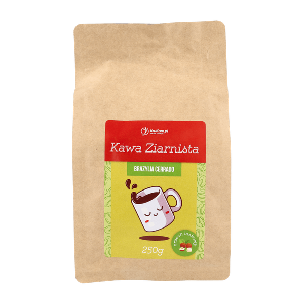 Kawa ziarnista Brazylia Cerrado laskowa 250g