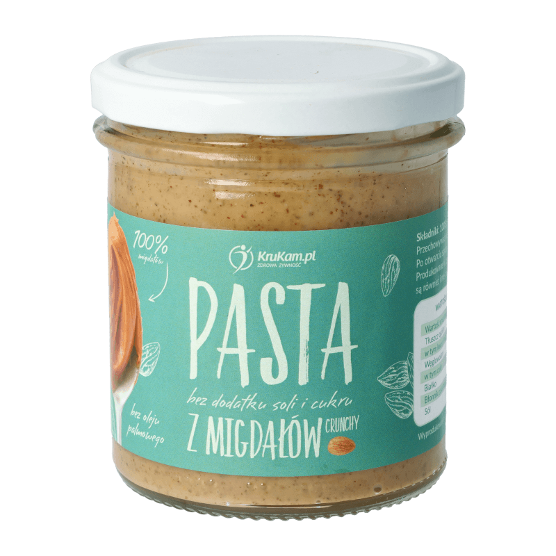 Pasta migdałowa Crunchy 300g