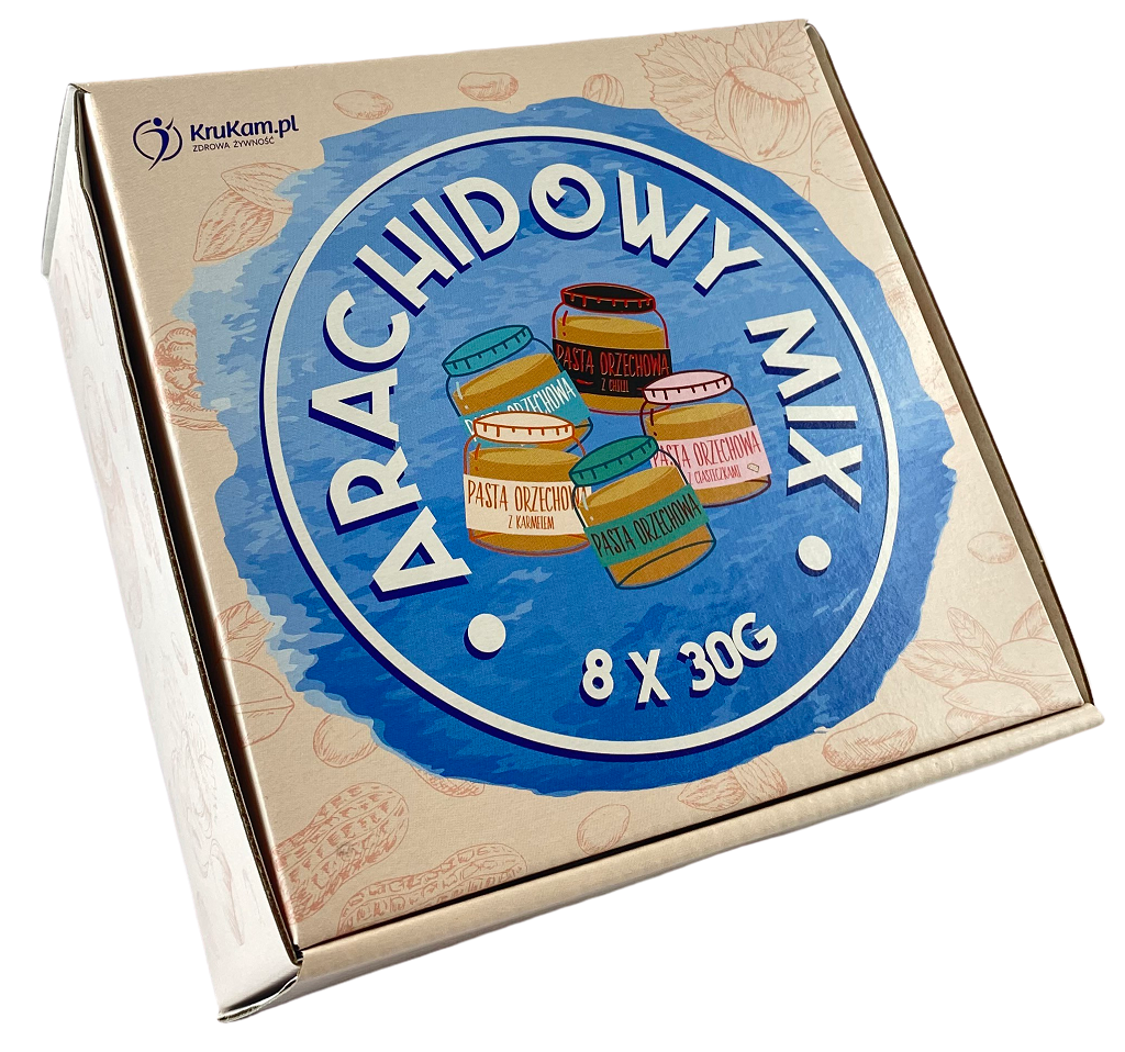 -30%Zestaw Past Arachidowy MIX 100% 8 x 30 g (Data: 30.03.2026)