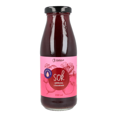 Sok jabłkowy z burakiem 250ml