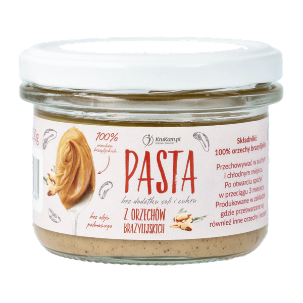 Pasta z orzechów brazylijskich 150g