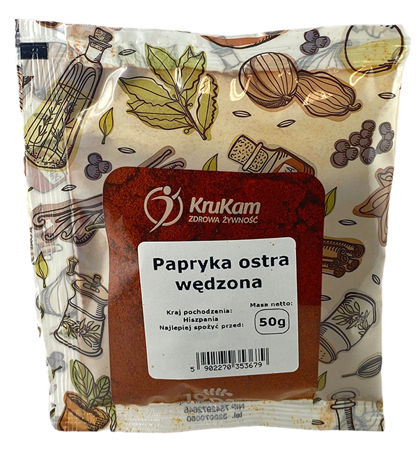 Papryka ostra wędzona 50g