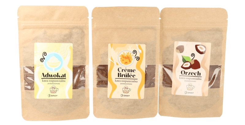 Zestaw MIX Kaw rozpuszczalnych 15 x 20 g