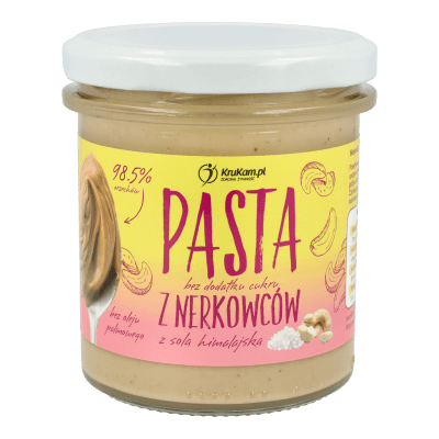 Pasta z nerkowców z solą himalajską 300g