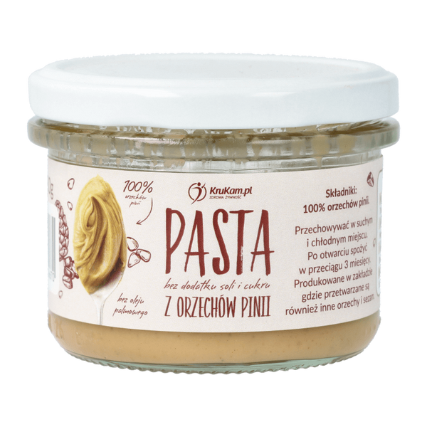 -75%Pasta z orzechów pinii 150g(Data:07.11.2025)