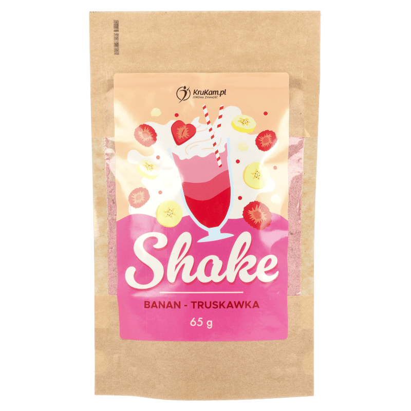 Mieszanka na shake banan truskawka 65g