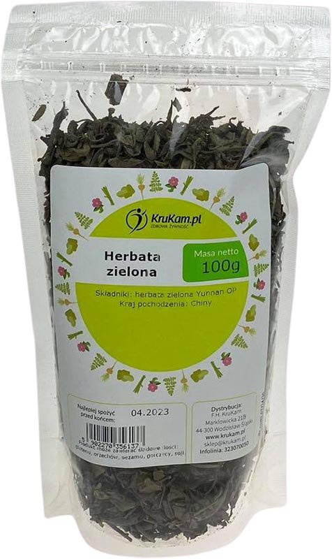 Herbata zielona Yunnan OP 100g