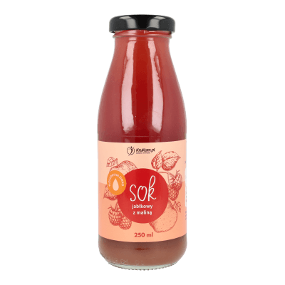 Sok jabłkowy z maliną 250ml