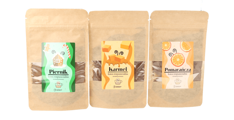 Zestaw MIX Kaw rozpuszczalnych 15 x 20 g