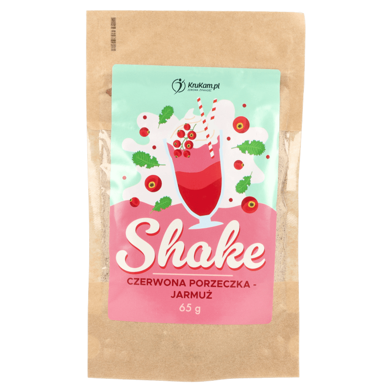 Mieszanka na shake czerwona porzeczka jarmuż 65g