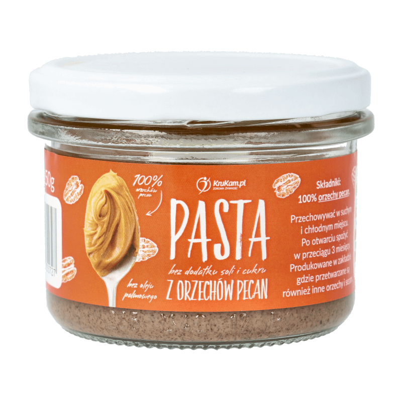 Pasta z orzechów pecan 150g