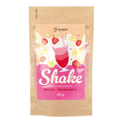 Mieszanka na shake banan truskawka 65g