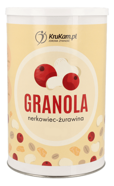 Granola nerkowiec-żurawina 190g