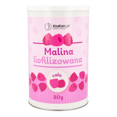 Malina liofilizowana cała 80g