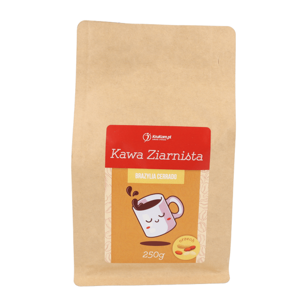 Kawa ziarnista Brazylia Cerrado orzechowa 250g