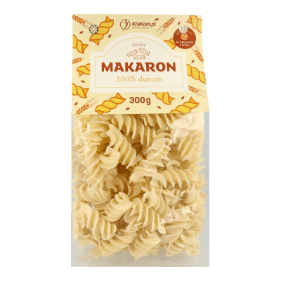 Makaron 100% durum świderki 300g