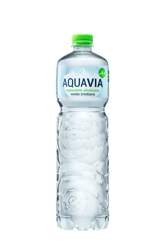 6 x Woda Alkaliczna AquaVia 1l PET