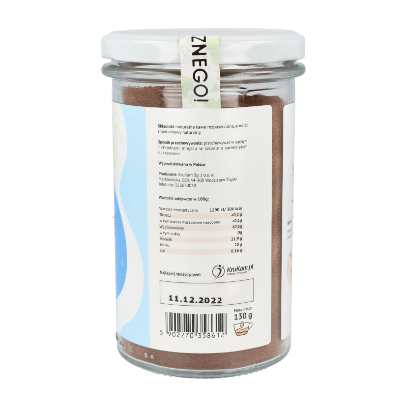 Kawa rozpuszczalna Śmietankowa 130g
