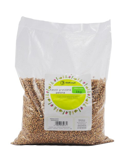 -50%Kasza gryczana palona 1kg (Data:10.2025)