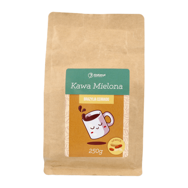 Kawa mielona Brazylia Cerrado orzechowa 250g