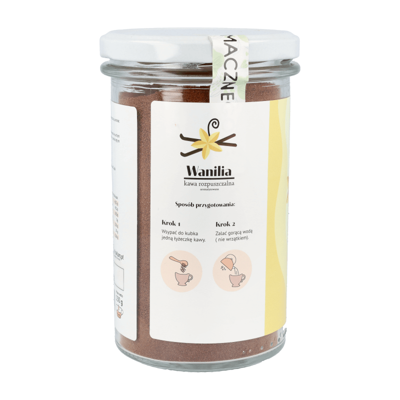 Kawa rozpuszczalna Waniliowa 130g