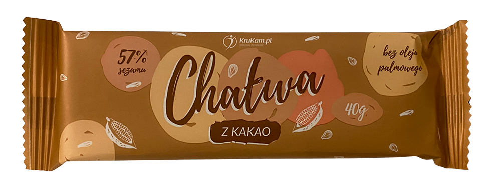 Baton Chałwowy z kakao 40g