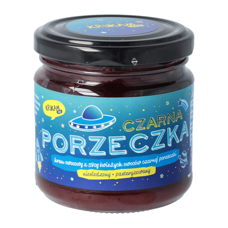 Krem owocowy 100% Czarna porzeczka 190g