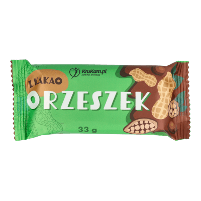 Orzeszek z kakao baton w czekoladzie 33g