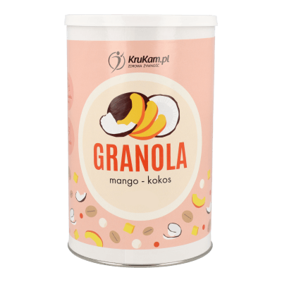 Granola mango-kokos 210g