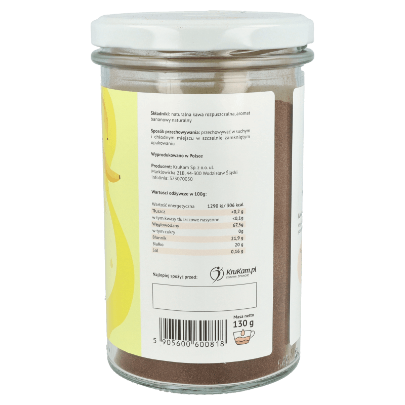 Kawa rozpuszczalna Bananowa 130g