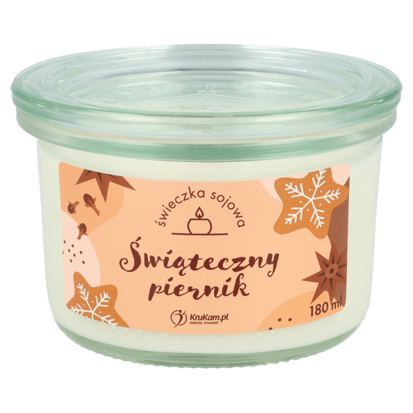 Świeczka sojowa Świąteczny Piernik 150ml