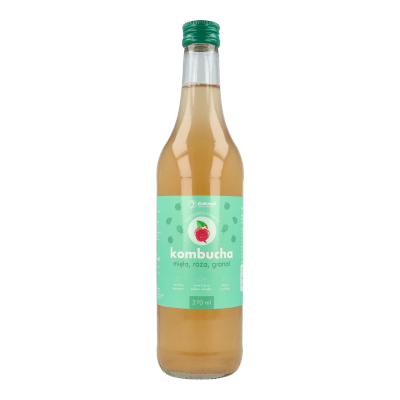 Kombucha mięta-róża-granat 500ml