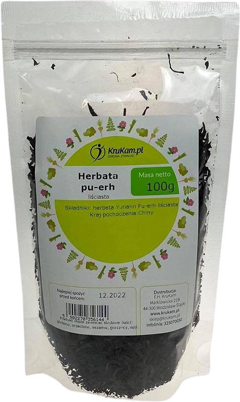 Herbata pu-erh Yunnan 100g