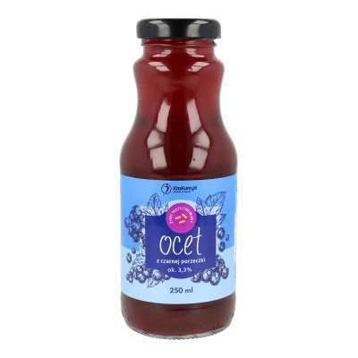 Ocet z czarnej porzeczki 250ml