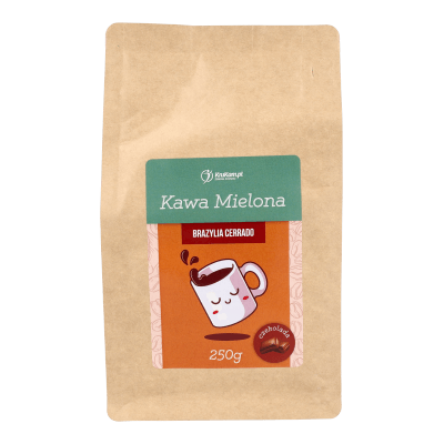 Kawa mielona Brazylia Cerrado czekoladowa 250g