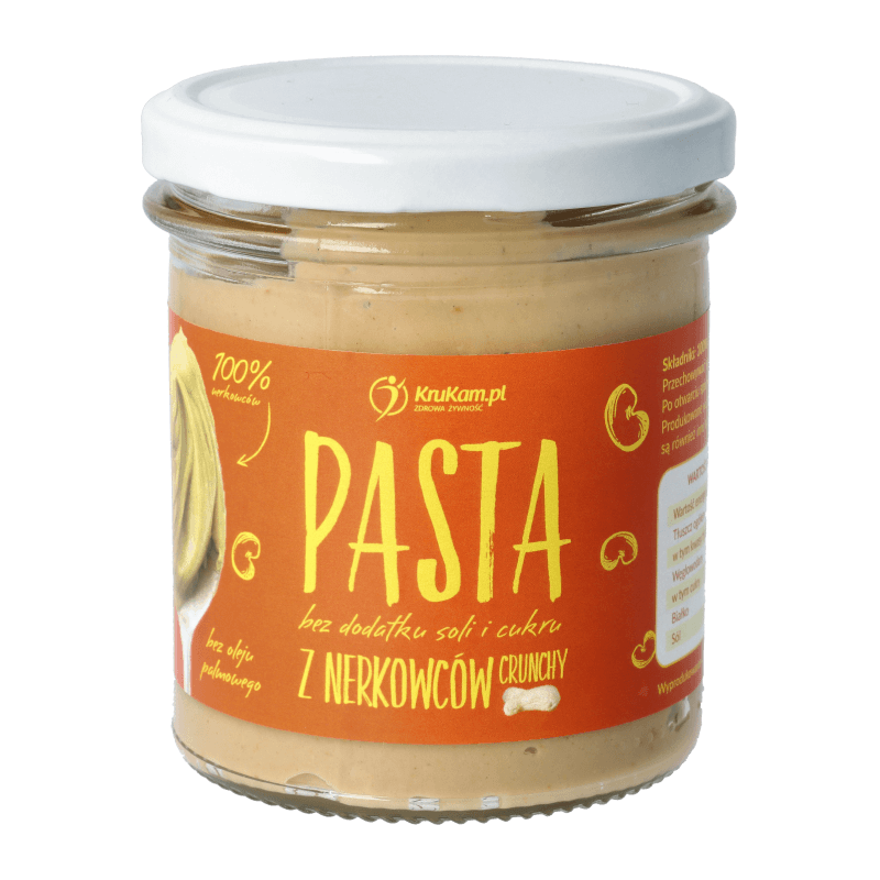 Pasta z nerkowców Crunchy 300g