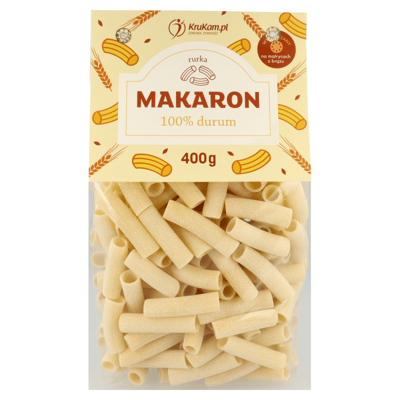 Makaron 100% durum rurki 400g