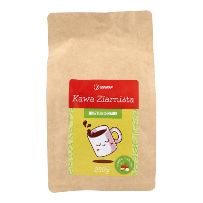 Kawa ziarnista Brazylia Cerrado laskowa 250g