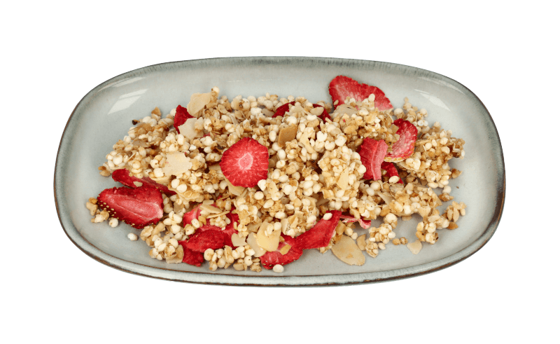 Granola orzech laskowy-truskawka 190g