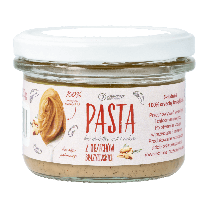 Pasta z orzechów brazylijskich 150g