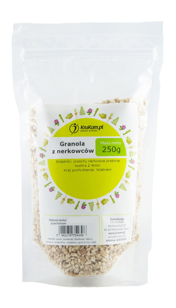 Granola z orzechów nerkowca 250g