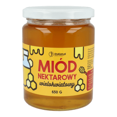 Miód nektarowy wielokwiatowy 650g