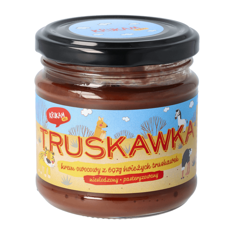 Krem owocowy 100% Truskawka 190g