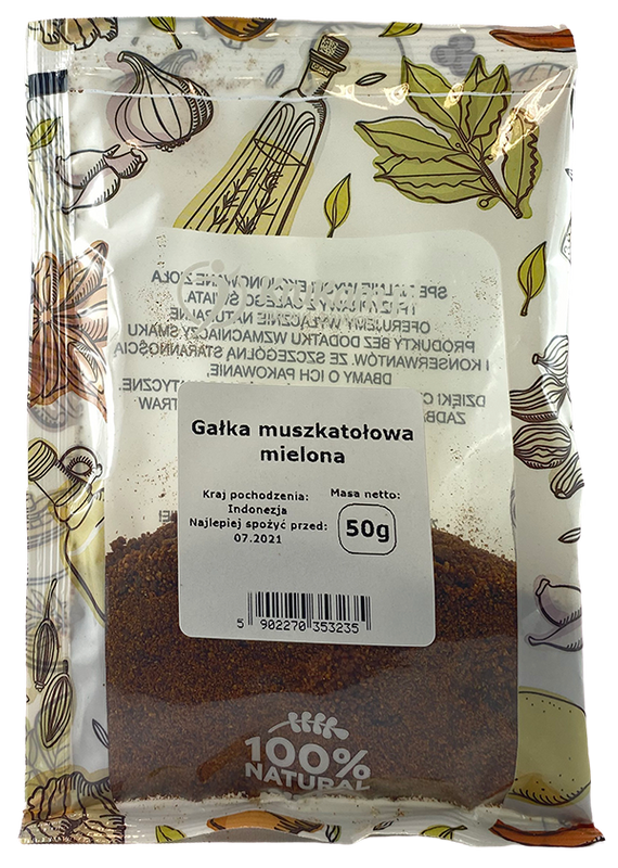 Gałka muszkatołowa mielona 60g